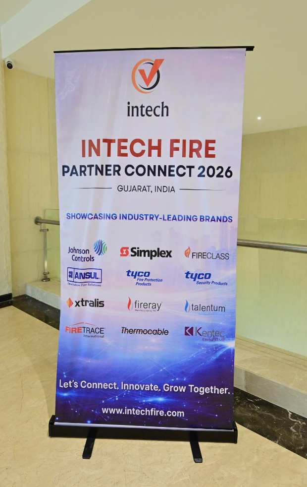 KentecFire's tweet photo. Soumya Bhattcharya has been busy in India, at the Intech Fire Partner Connect 2026 conference, discussing our extinguishant systems and the K-Detect-iON calibration-free hydrogen sensor.

Thank you to Intech Fire for hosting a brilliant partner conference!

#Extinguishant #BESS https://t.co/JLNFOAetR0