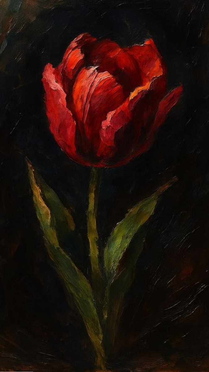 Mela1671165's tweet photo. Tulipan 

🎨 lu_linda  

#malarstwo #obraz https://t.co/gO0vhxYaq8