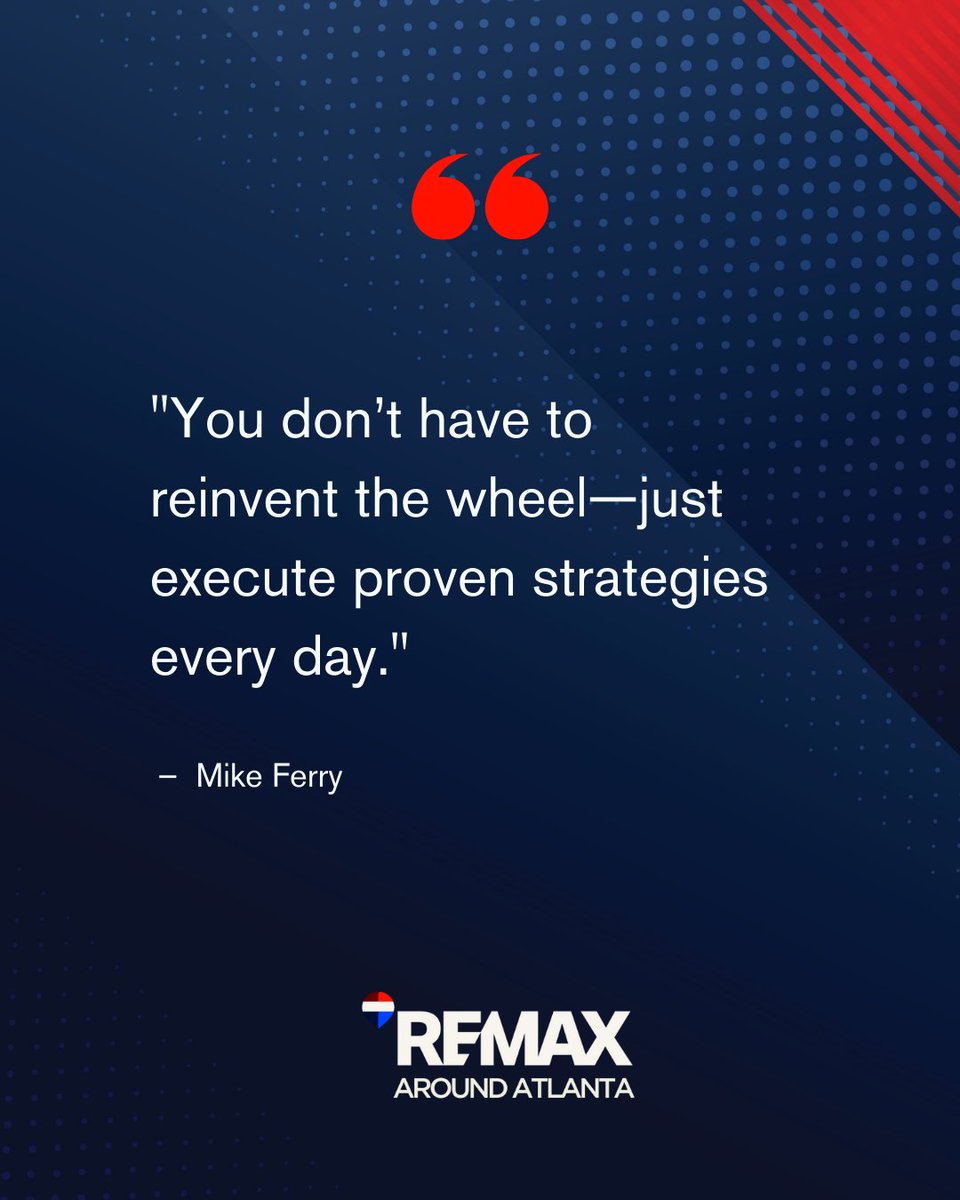 REMAX_AroundATL's tweet image. Your Monday Motivation for the week 💡💪

 #mondaymotivation #wordsofwisdom #mondaymindset #rmaa