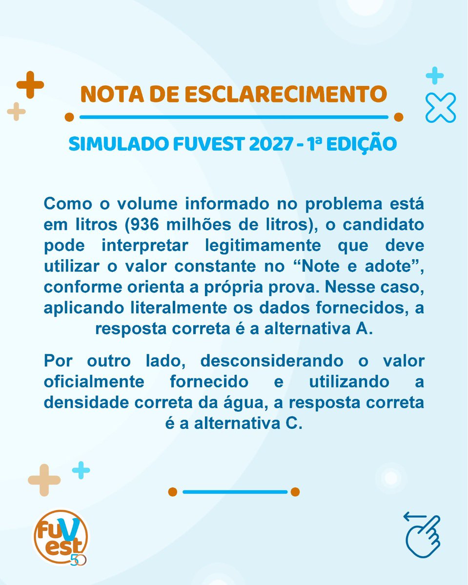 FUVEST tweet media