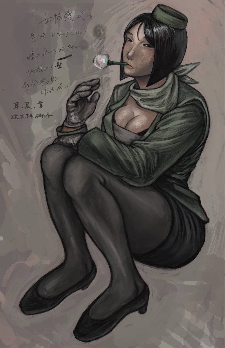 p22222l's tweet image. #oc #illustraion #bus #women #イラスト #絵