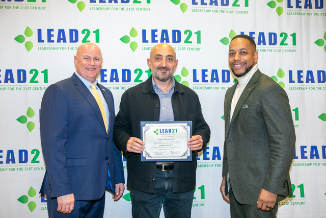 UFMREC's tweet photo. Congratulations to Dr. Hayk Khachatryan, professor @UF_IFAS_FRED, on graduating from LEAD21!

LEAD21 is a program designed to develop leaders in land-grant institutions and their strategic partners to connect research, academics, and Extension. https://t.co/9B3IfX6Ubc