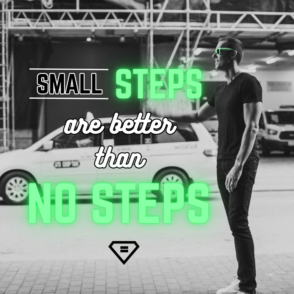 equalman's tweet image. Big goals can feel overwhelming, but life isn’t about giant leaps; it’s about momentum. Small steps might seem insignificant at first, but they compound over time. One small choice today can become a big win tomorrow.
#goalsetting #personalgrowth #nyresolutions #babysteps #goals