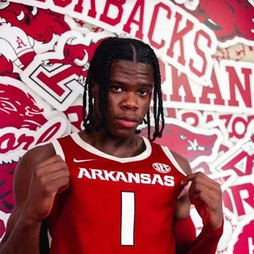 ryanhammer09's tweet image. Arkansas rotation as of rn🐗:

G: Jordan Smith Jr (5⭐️ #2 ovr)
G: Meleek Thomas
W: Billy Richmond
F: JJ Andrews (5⭐️ #12 ovr)
F: Cooper Bowser (14/6/2 at Furman)

Depth:
Jeremiah Wilkinson (17.4 ppg at UGA)
Mikka Muurinen (5⭐️)
Abdou Toure (4⭐️ #26 ovr)
Paul Semedo
Isaiah Sealy