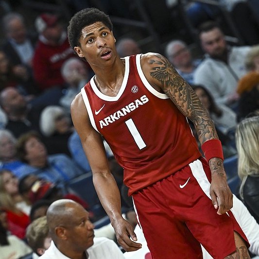 ryanhammer09's tweet image. Arkansas rotation as of rn🐗:

G: Jordan Smith Jr (5⭐️ #2 ovr)
G: Meleek Thomas
W: Billy Richmond
F: JJ Andrews (5⭐️ #12 ovr)
F: Cooper Bowser (14/6/2 at Furman)

Depth:
Jeremiah Wilkinson (17.4 ppg at UGA)
Mikka Muurinen (5⭐️)
Abdou Toure (4⭐️ #26 ovr)
Paul Semedo
Isaiah Sealy