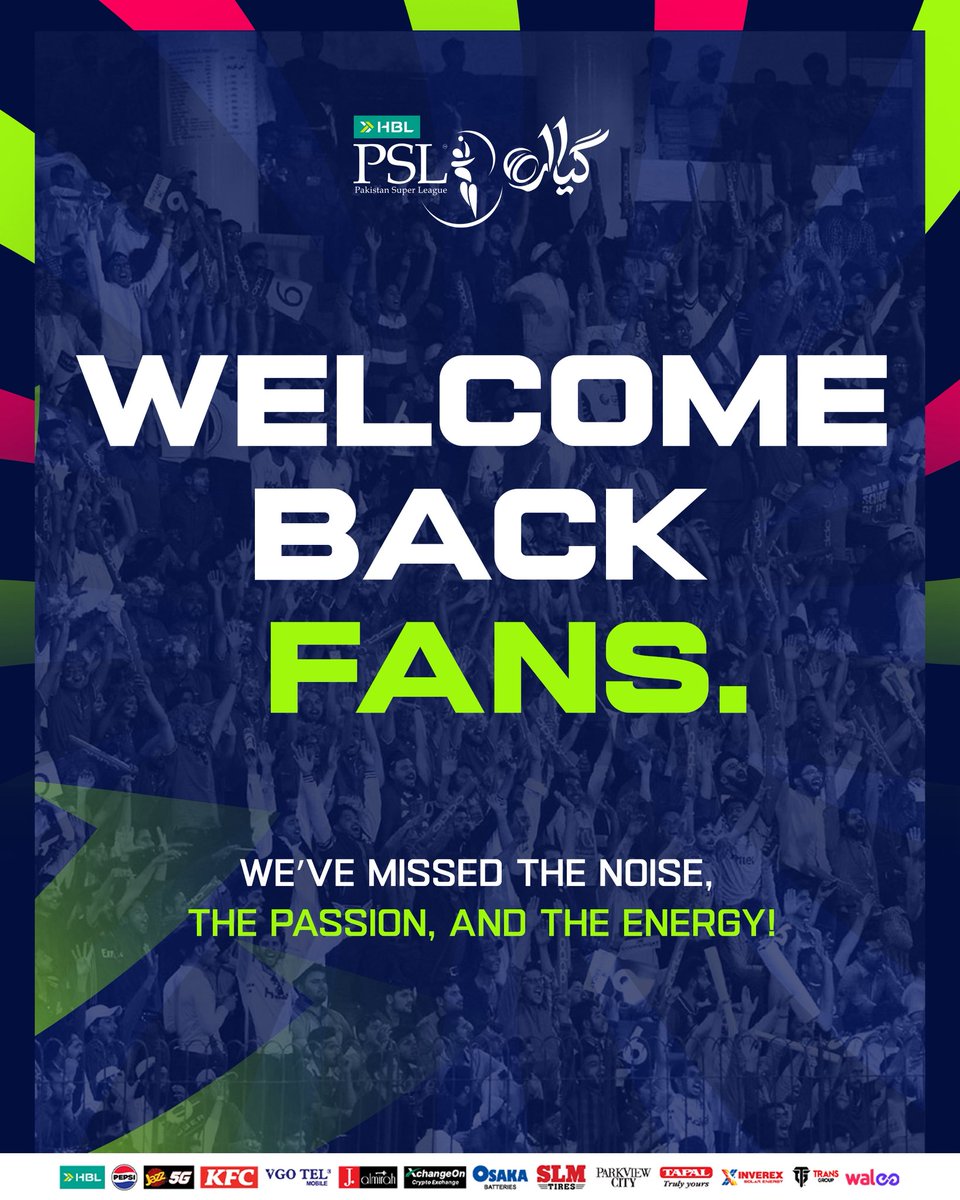 PakistanSuperLeague tweet media