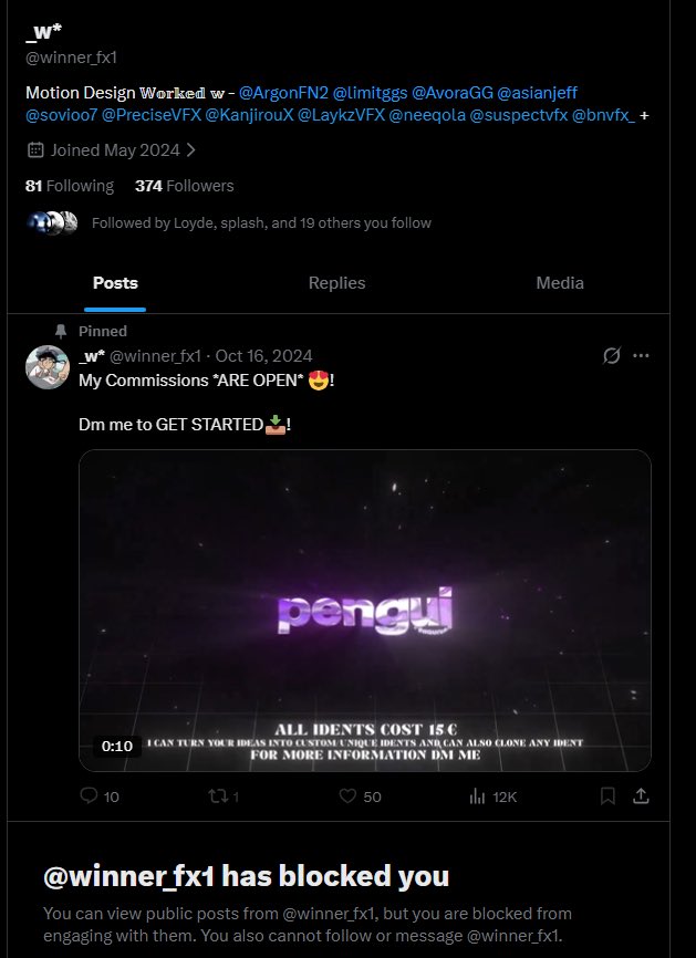 lmaolv9's tweet photo. @winner_fx1 @flox_vfx Why are you blocking me? We can just talk ,you must to send me an ident or $15 😭 https://t.co/TmYFaTHkI4