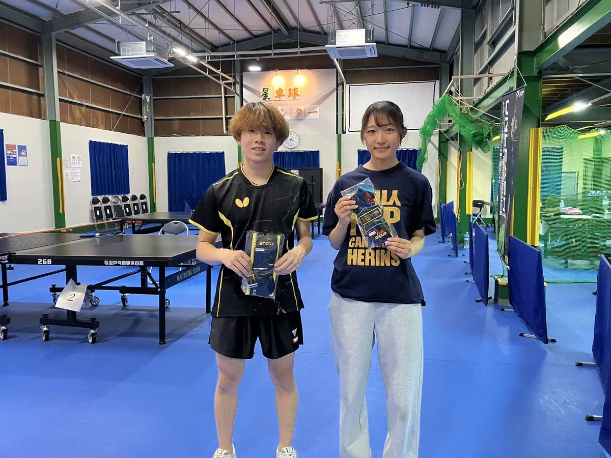 jctk2022's tweet photo. 【日中杯ペアマッチ・試合結果】
参加の皆さん、お疲れ様でした^ - ^

2026/04/12(日)
上位優勝：サクラマグナ、ところクラブ
下位優勝：たまにーずA

▼今後大会▼
https://t.co/flHffSLCtK

@spinonlineworld
#SpinOnline
#スピンオンライン
#日中杯
#星卓球センター https://t.co/Jy69Rktnf5