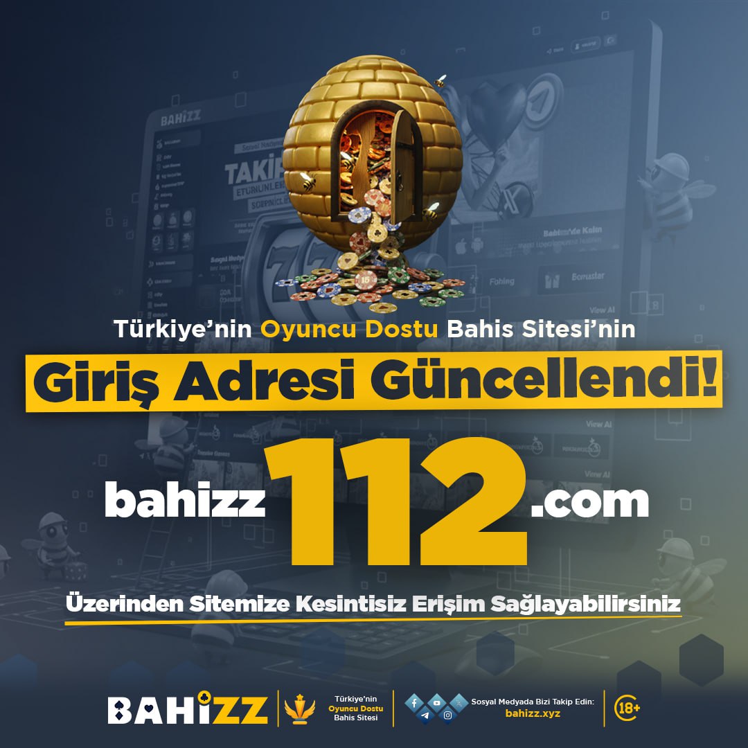 BahizzTR's tweet photo. GÜNCEL ADRESİMİZ YENİLENDİ!

🔔 Tüm Güncellemelerden Haberdar Olmak İçin Sosyal Medya Adreslerimizi Takip Ediniz. https://t.co/NyrcQz63jy