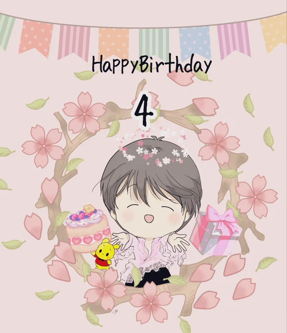 素敵な1年を゜・*:.。.* #みんなで祝おう4月生まれ