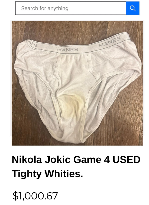 结果现在网路上盗版内裤满天飞，老外什么钱都能赚