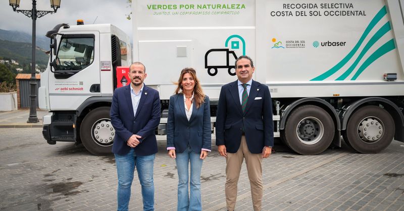 malagahoy_es's tweet image. Mancomunidad suma tres camiones a la recogida selectiva de papel-cartón y  envases #Marbella #Málaga