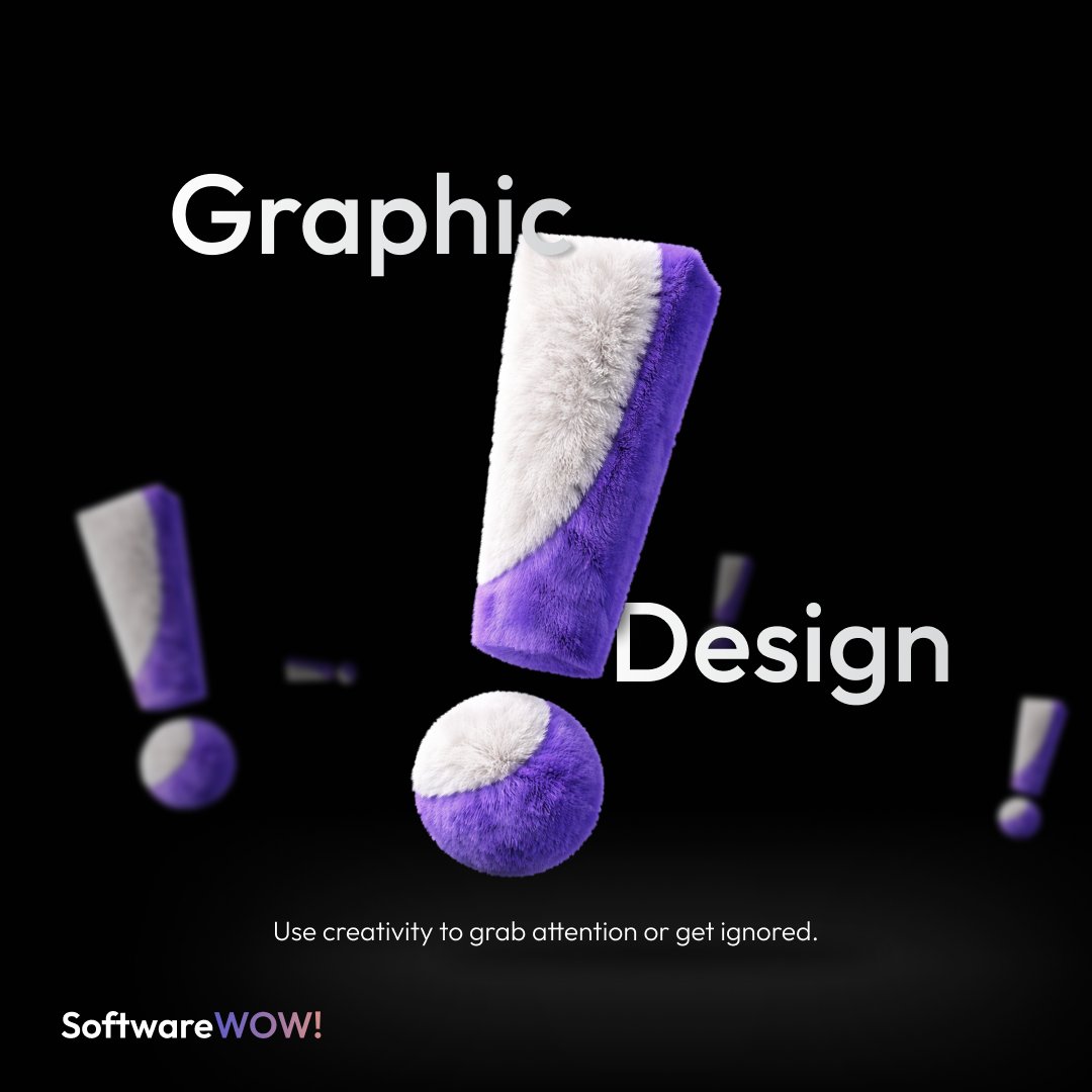 softwarewow_'s tweet image. 🎨 Design isn’t just about looking good — it’s about guiding action. Strong visuals communicate clearly, build trust, and improve conversions across all platforms.
#GraphicDesign #VisualStrategy #SoftwareWOW #WOWStack #Branding