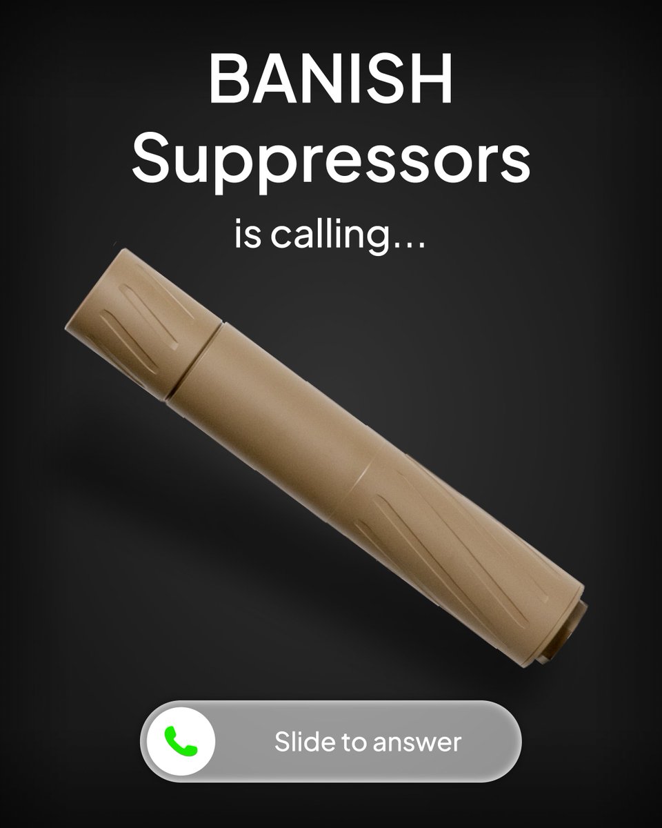 BANISH Suppressors tweet media