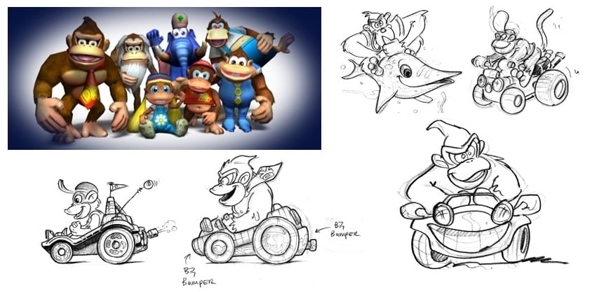 Super Mario Concept Art tweet media