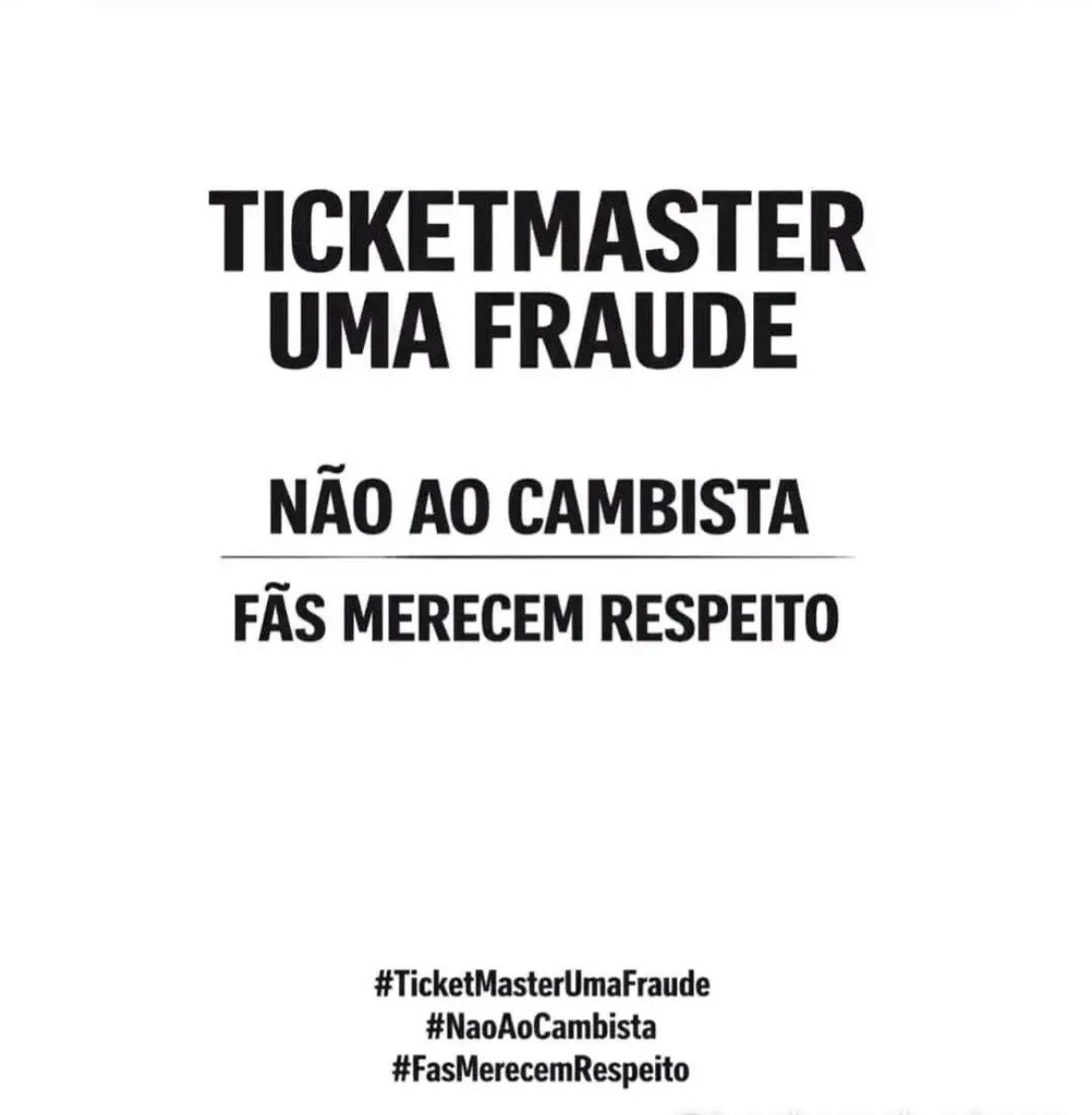 amorr8706's tweet photo. @lisasenie Eu quero os meus ingressos! #NAOAOCAMBISMO
#FasMerecemRespeito https://t.co/pSQiJ4hPCk