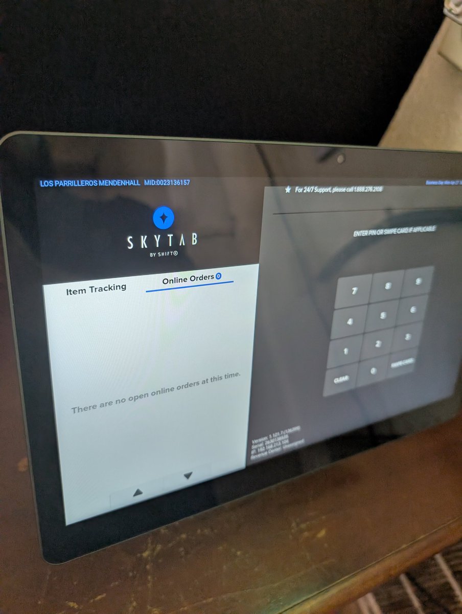 ScottG_Shift4's tweet photo. Welcome to the #SkytabPOS family, Los Parrilleros - Mendenhall, Mississippi. https://t.co/skJBs93tjd