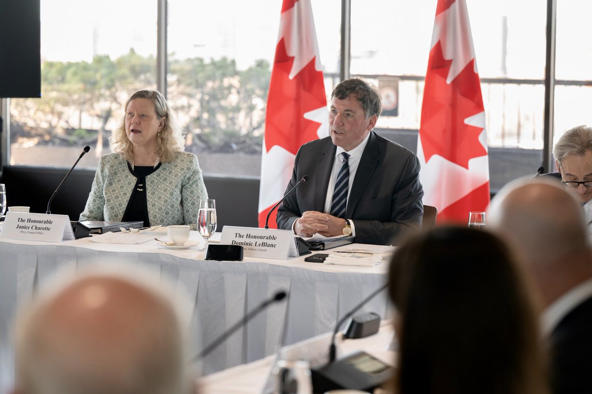 Dominic LeBlanc tweet media