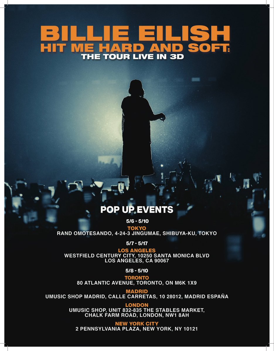 HIT ME HARD AND SOFT 3D MOVIE tweet media