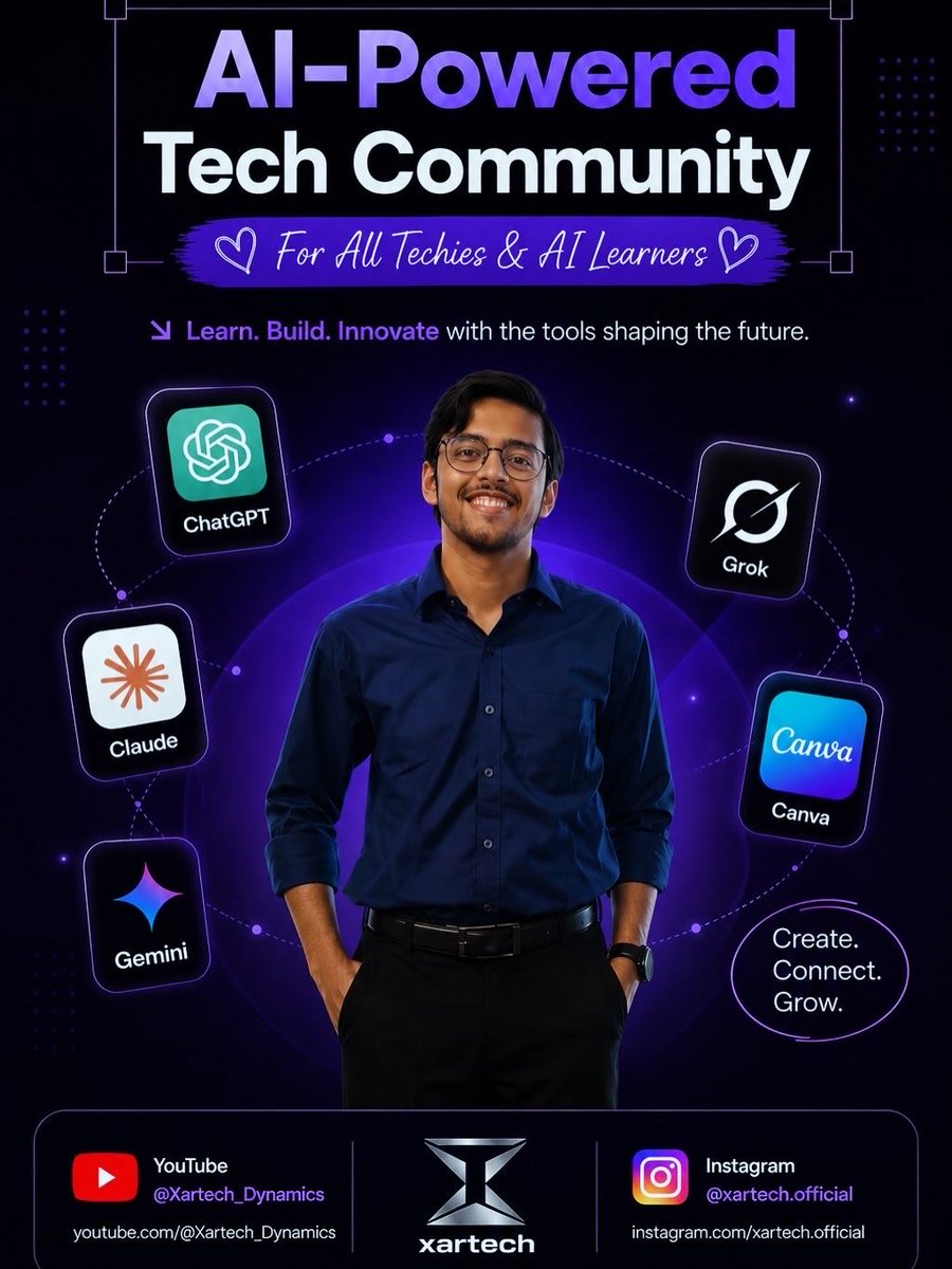 XartechDynamics's tweet image. ChatGPT Image 2.0 is actually insane 🤯

I tested it by creating a full carousel…
and the results look like a premium design workflow output.

Text rendering ✅
Visual quality ✅
Creative control ✅

See it yourself 👇
instagram.com/p/DXpQTe2D4fc/…

#AI #ChatGPT #Design #AITools