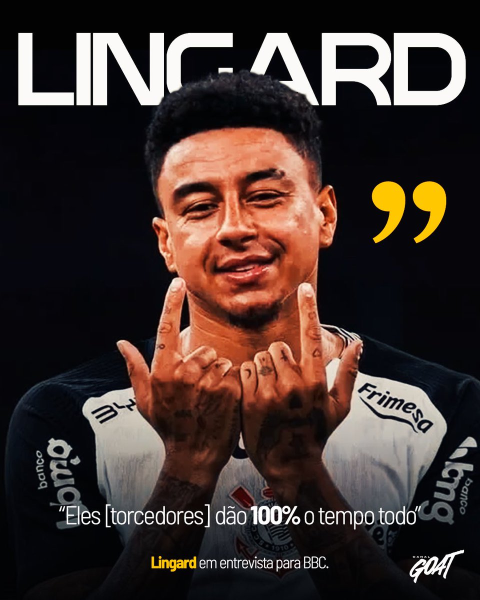CanalGOATBR's tweet photo. Jesse Lingard encantado com a torcida. 🤩 #Corinthians #Lingard #CanalGOAT https://t.co/IAi8CbdOZe