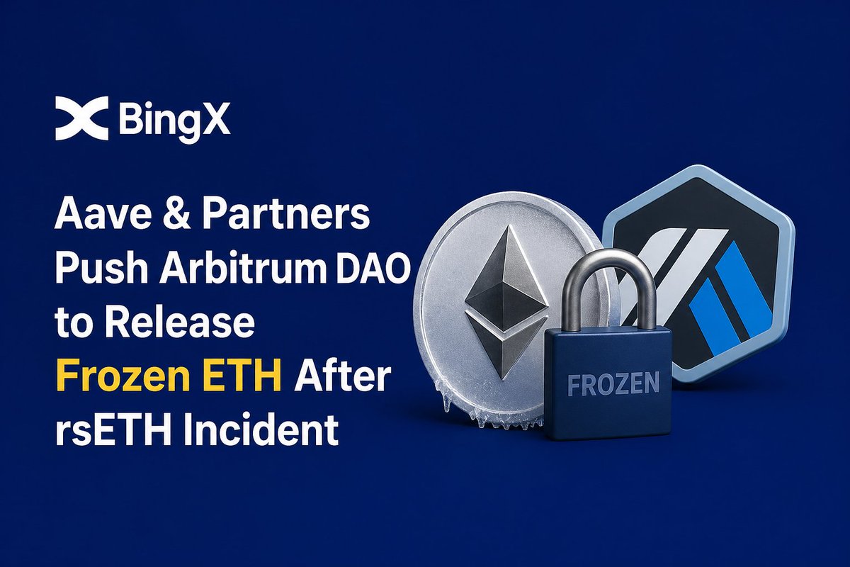 The situation between Aave, its partners, and Arbitrum DAO over the frozen $ETH from the #rsETH incident is a big reminder of how fragile DeFi can be. Even established protocols aren’t immune to unexpected risks, and when liquidity gets locked, users feel it instantly. What