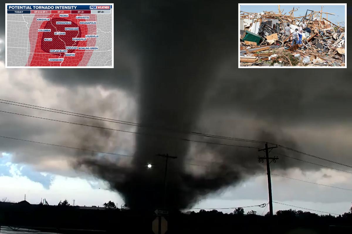 Midwest bracing for potential tornado outbreak this week as severe ...