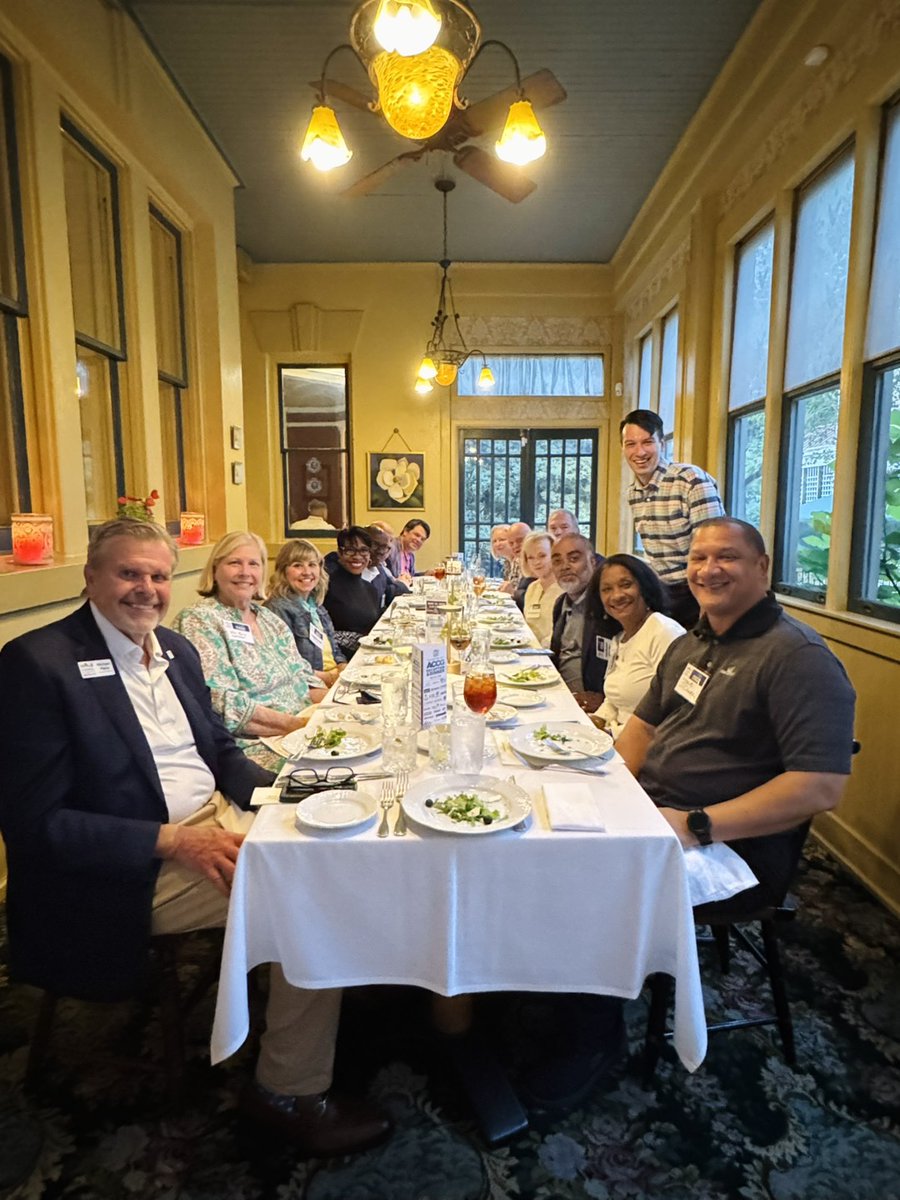 QualityGrowth's tweet photo. This past weekend, the Council traveled to Savannah for the annual ACCG Conference. Thank you to the sponsors and elected officials who joined us at Elizabeth’s for our annual reception and dinner. https://t.co/Ffa0m75My3