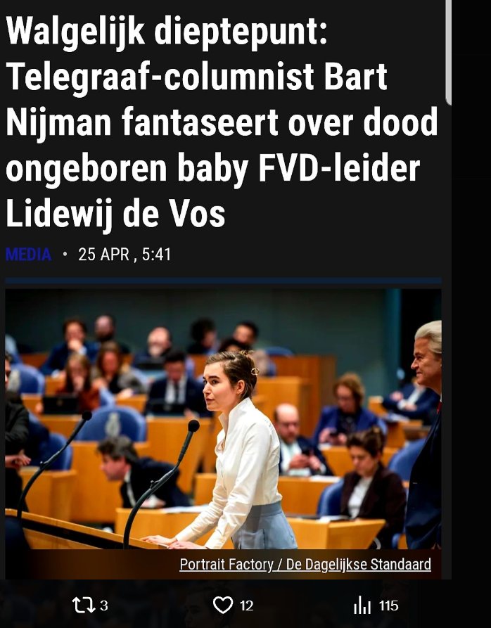 <a href="/hansvantelling/">Hans van Tellingen</a> Niemand neemt deze columnist nog serieus.  En terecht. Dit is ziek.👇🏼