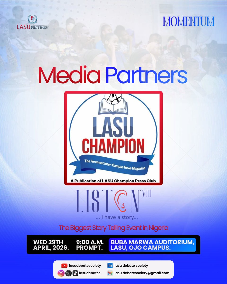 LASU Debate Society tweet media