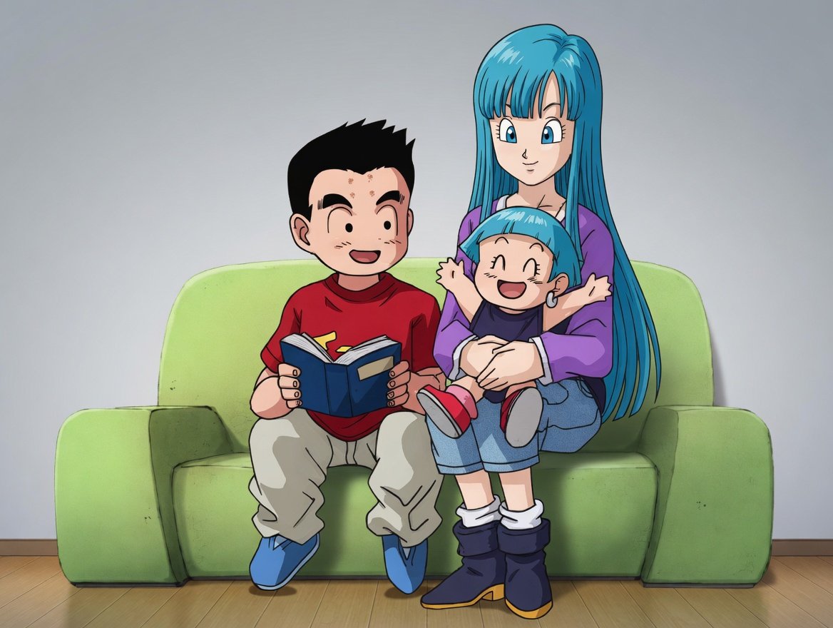 Birilillo's tweet image. What Krillin's family was supposed to be like. I hope there's an alternate universe where this happened. 🥺🥹 Maron is so cute as a wife and mother. I wonder if the daughter's name would still be Marron Lol
#DragonBall #dragonballz #DragonBallSuper #krillin #maron #anime