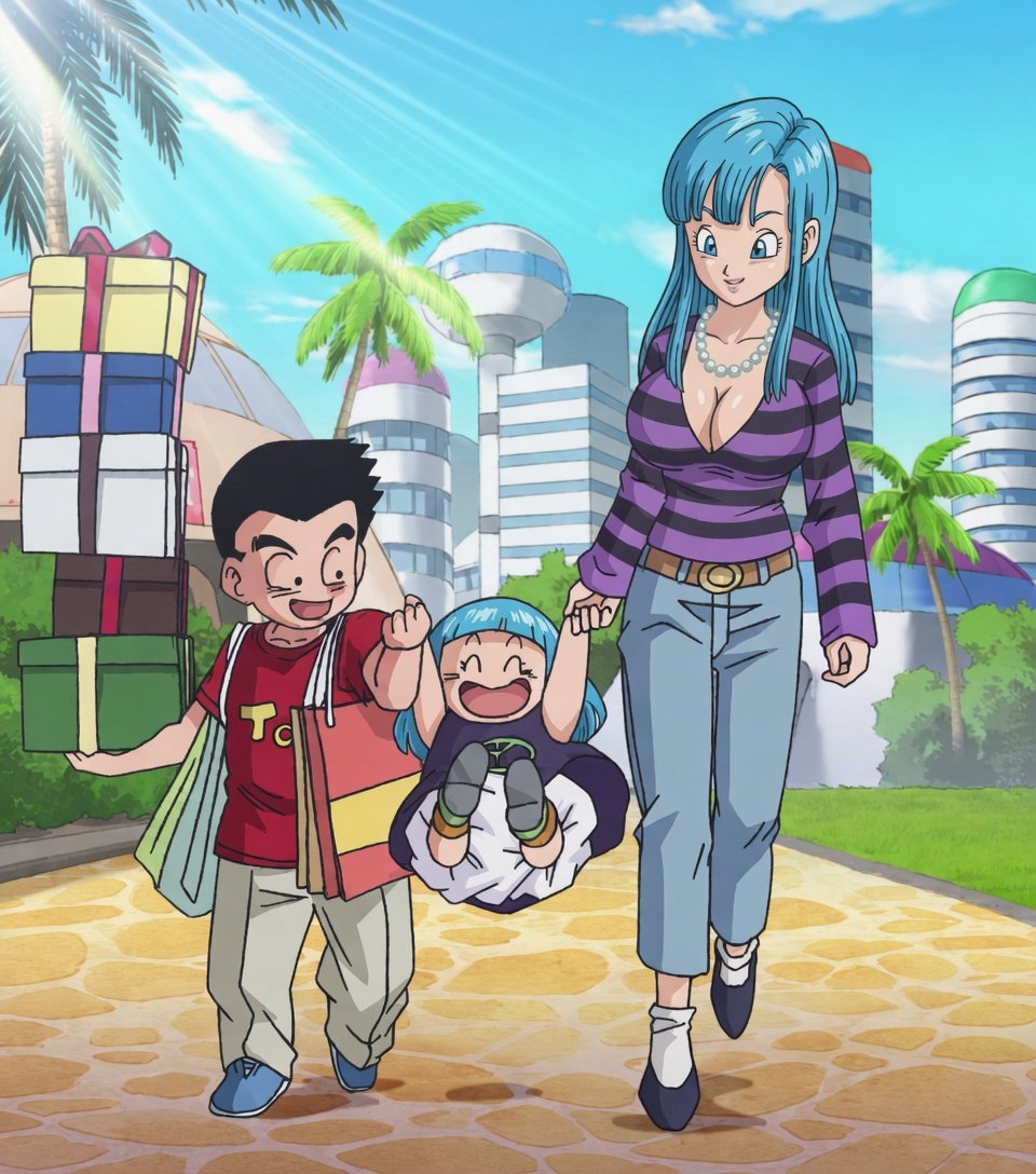 Birilillo's tweet image. What Krillin's family was supposed to be like. I hope there's an alternate universe where this happened. 🥺🥹 Maron is so cute as a wife and mother. I wonder if the daughter's name would still be Marron Lol
#DragonBall #dragonballz #DragonBallSuper #krillin #maron #anime