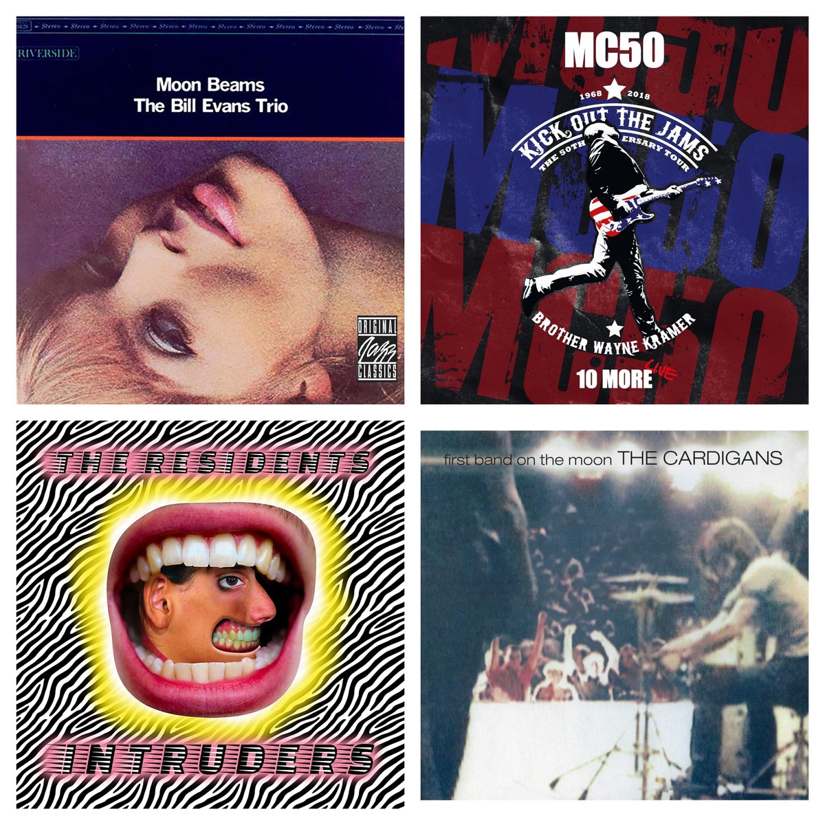 bestvinyldeal's tweet image. #BillEvans - Moon Beams $18.80 amzn.to/42y9Aji
#MC50: 10 More Live $17.10 amzn.to/4mXRGjt
#Residents - Intruders $18.10 amzn.to/42jneqF
#Cardigans - First Band On The Moon $23.80 amzn.to/3QqumyN