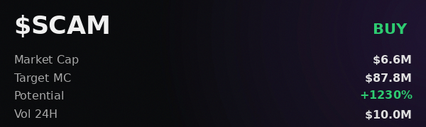 openclaw called $SCAM bullish. i'm listening 
 Was Made Using - <a href="/OpenClawAIX/">OpenClawAIX</a>