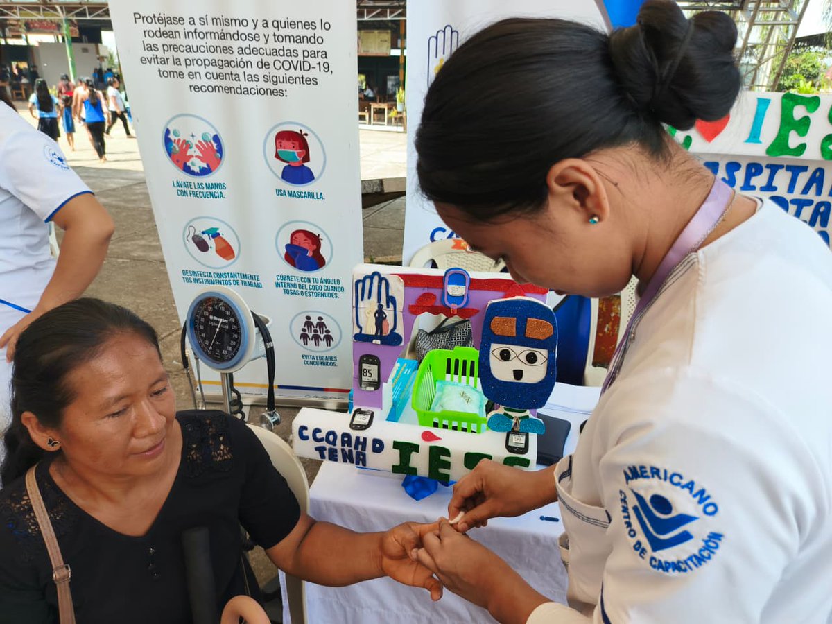 IESSNapo's tweet photo. ✔️Brindamos atención y chequeos preventivos a los asistentes. 
🩺 Médicos y personal de salud compartieron recomendaciones clave para el autocuidado. 

¡La prevención es la mejor herramienta para tu bienestar! ❤️ https://t.co/cyJg63r47e