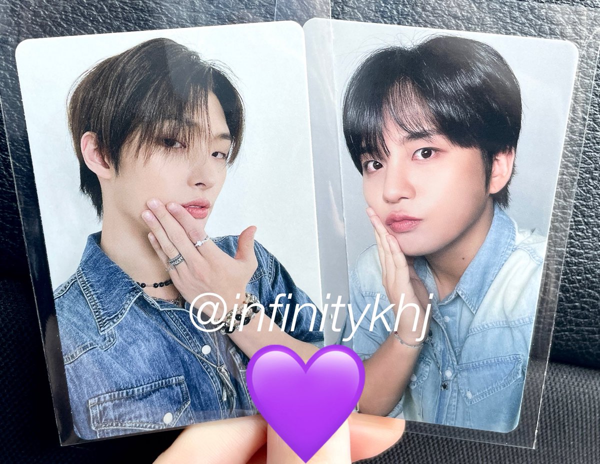 infinitykhj's tweet photo. wtt Ateez Destiny’s Mermories Exhibition Official MD Event Surprise Ver. Photocard pc

have: Mingi, Jongho

want: Hongjoong

에이티즈 seonghwa yunho yeosang san mingi jongho 홍중 성화 윤호 여상 산 민기 우영 종호 wts #ateez #에이티즈 https://t.co/ladJ9mY7R8