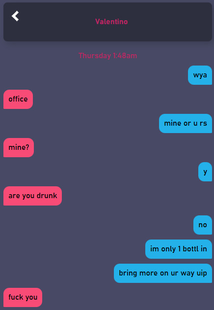 VoxTekIM's tweet image. drunk #voxval continues