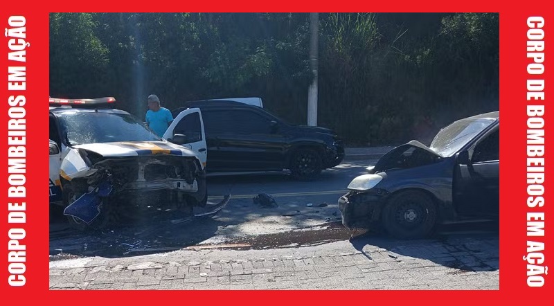 BoletimPolicial's tweet image. #BOMBEIROS EM AÇÃO: #CBMERJ - 22ºGBM(VOLTA REDONDA) socorre dois agentes da Guarda Municipal e a condutora de um automóvel feridos em uma colisão entre uma viatura da GM e outro veículo no bairro Santa Cruz, em Volta Redonda, no RJ. As vítimas foram levadas para o HSJB.