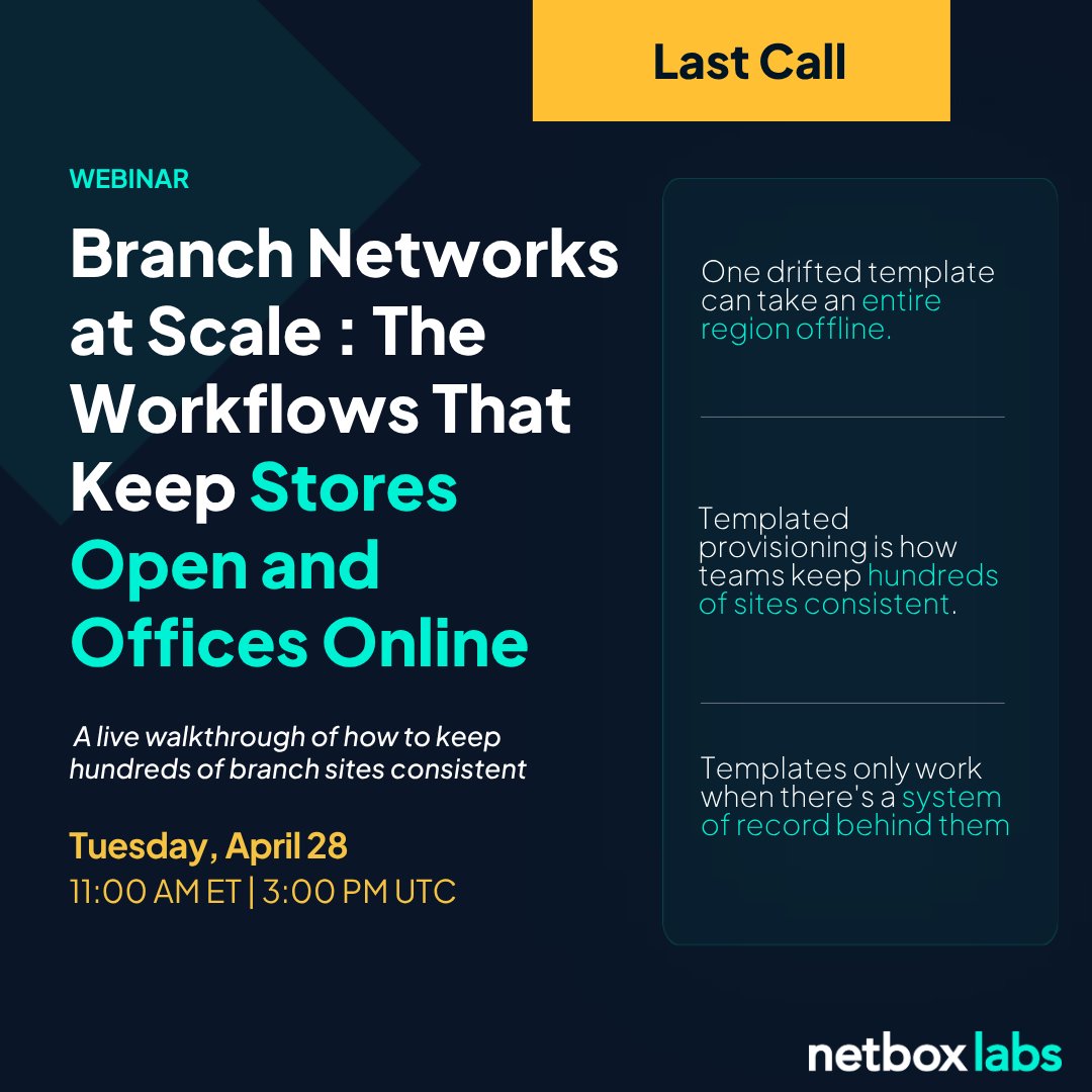 NetBox Labs tweet media