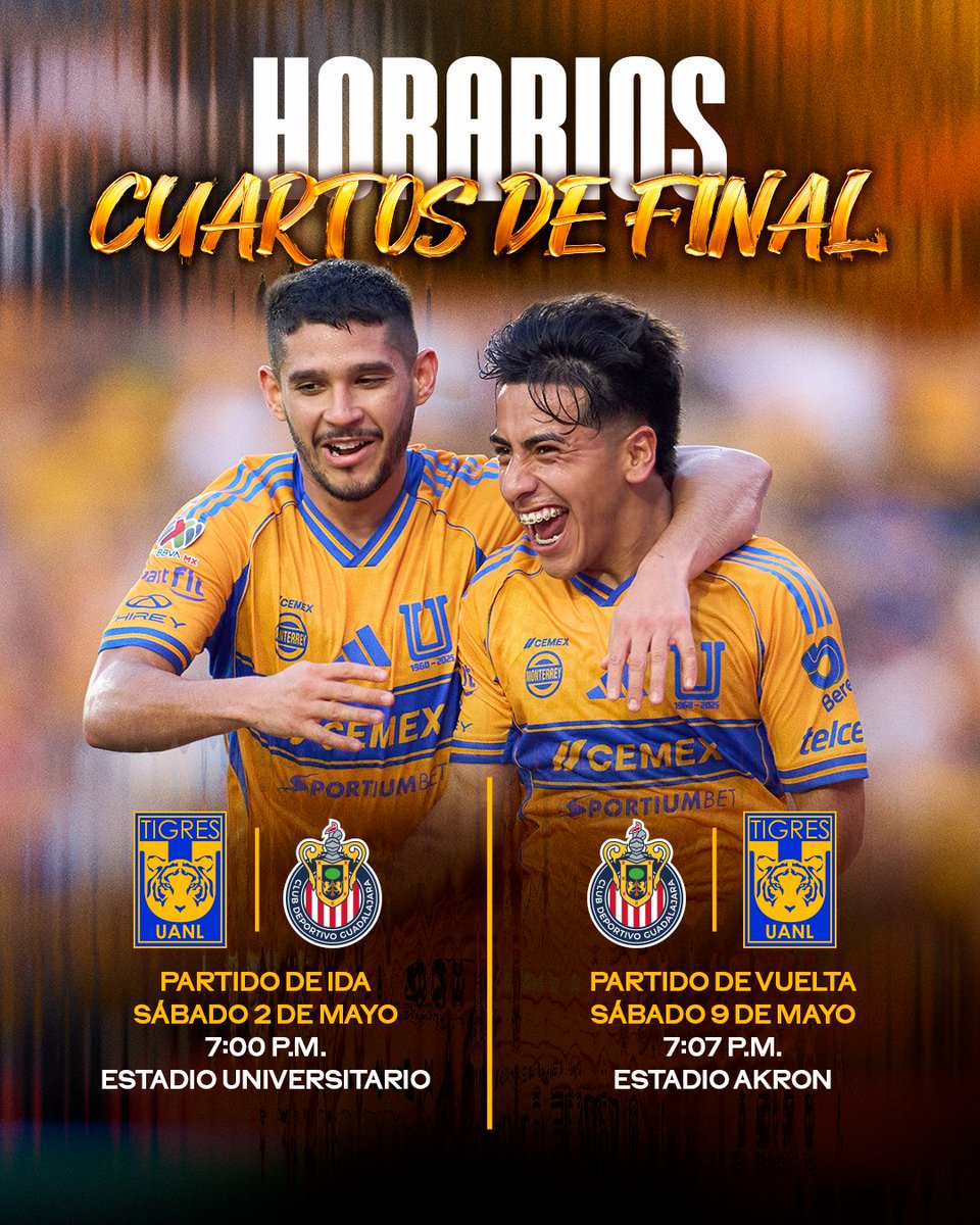📆🔜 ¡Separen fechas y horarios que así jugaremos los Cuartos de Final!