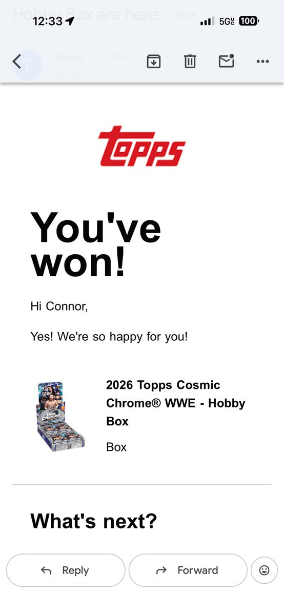 Munchierips's tweet photo. Thank you for the notification! Just got the email 

@CardPurchaser https://t.co/jL7wbkXyBO