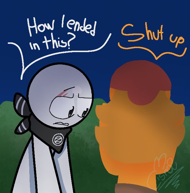 CisnaYoutubers's tweet photo. Part nine of the comic!
The characters belong to their respectives creators!
Arzon by @hanifanims
Skid by @SoapSan191646
#CierBoys #Stickmans #Animation #RHG #HyunsDojo #HyunDojo #Skid #Arzon #Lilian #art #digitalart https://t.co/ENOoXnKAzQ