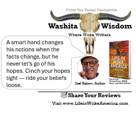 inWokeAmerica's tweet image. Washita Wisdom – Quote of the Day   
#WashitaWisdom #QuoteOfTheDay #LifeInWokeAmerica #CommonSense #walkaway
@James_NWR @scottwhite1065