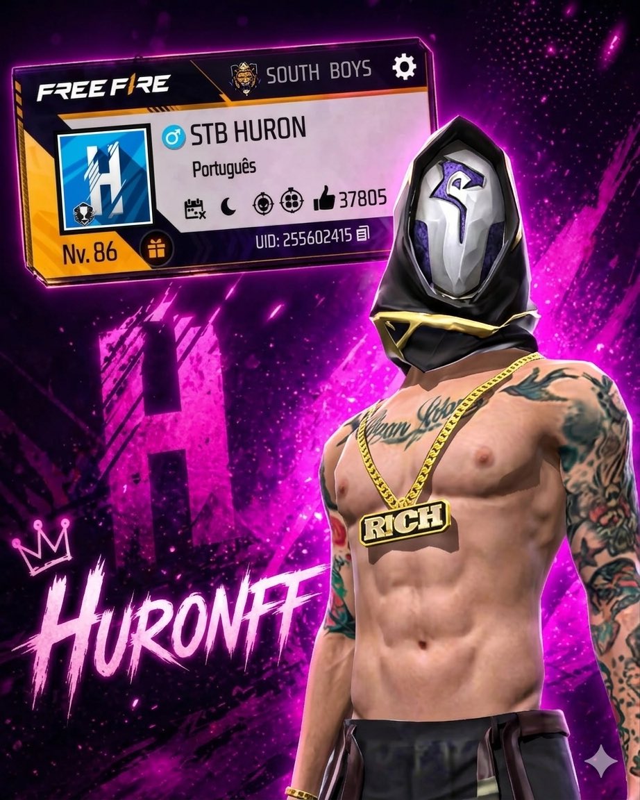 stb_huron's tweet image. Mas de coitado eu não tenho nada 🤣
#freefire #huronff #fy