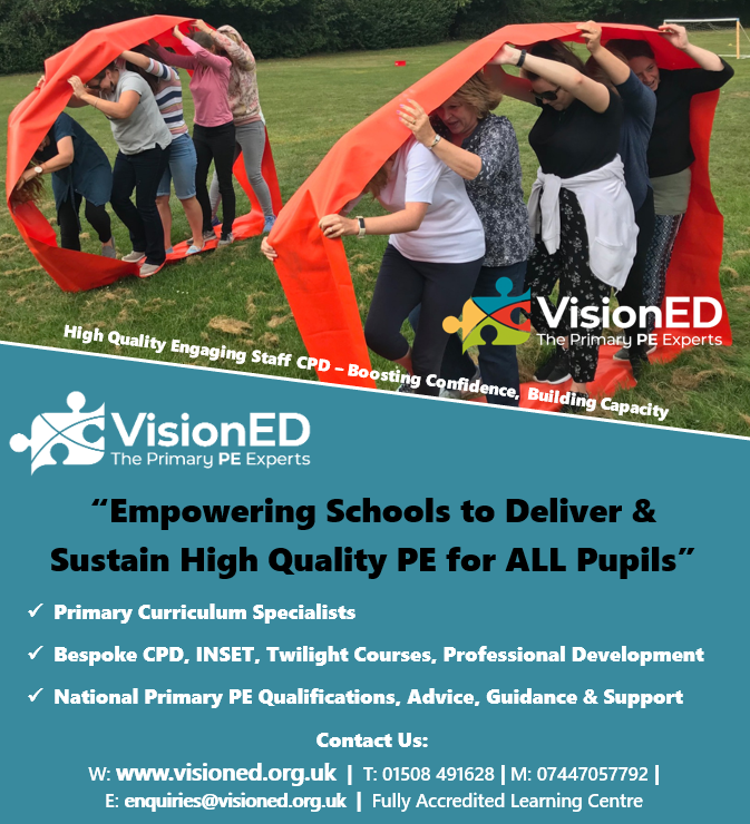 martin_radmore's tweet image. Looking for YOUR next PE CPD? For YOUR school or YOURSELF?
Primary PE Specialists VisionED have you covered from twilights to online national qualifications, bespoke, tailored twilights, INSET etc.
visioned.org.uk
#pecpd #primaryschool #pesubjectleader #primarype #teachpe