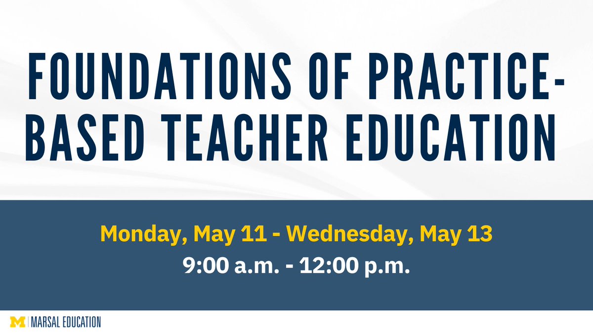 U-M Marsal Family School of Education tweet media