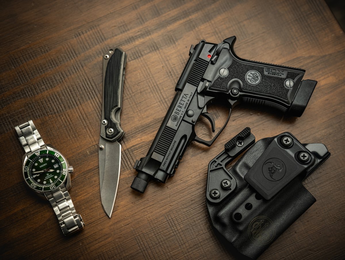 Beretta_USA's tweet image. The 80X Cheetah Tactical Urban brings a legendary platform into a new era with refined ergonomics and modern performance upgrades. From its Vertec-style grip to its tuned recoil system, every detail is built for control.

What’s your preferred caliber for everyday carry?
#Beretta