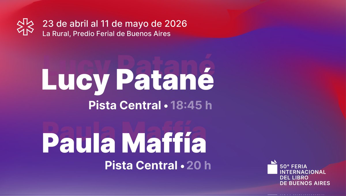 Feria del Libro de Bs. As. tweet media