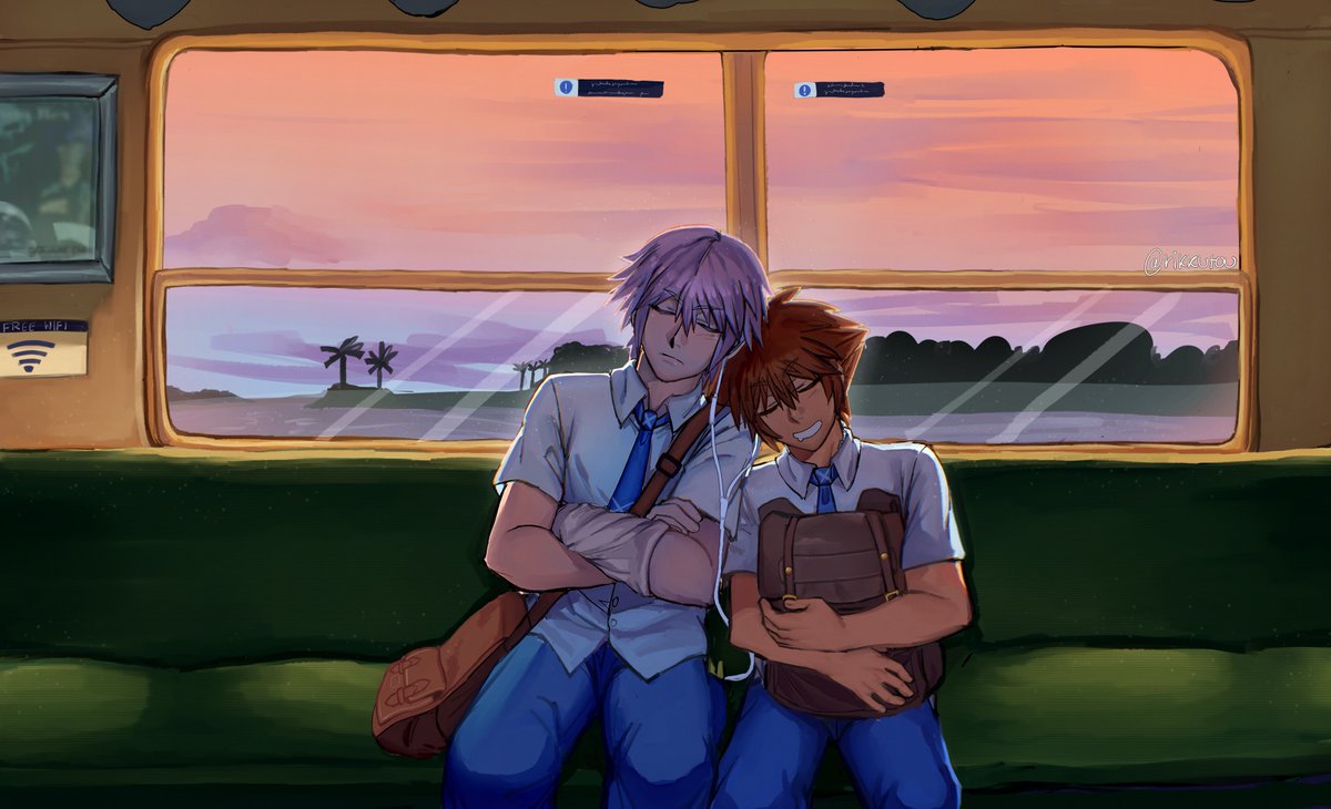 train ride home 🚉
#soriku