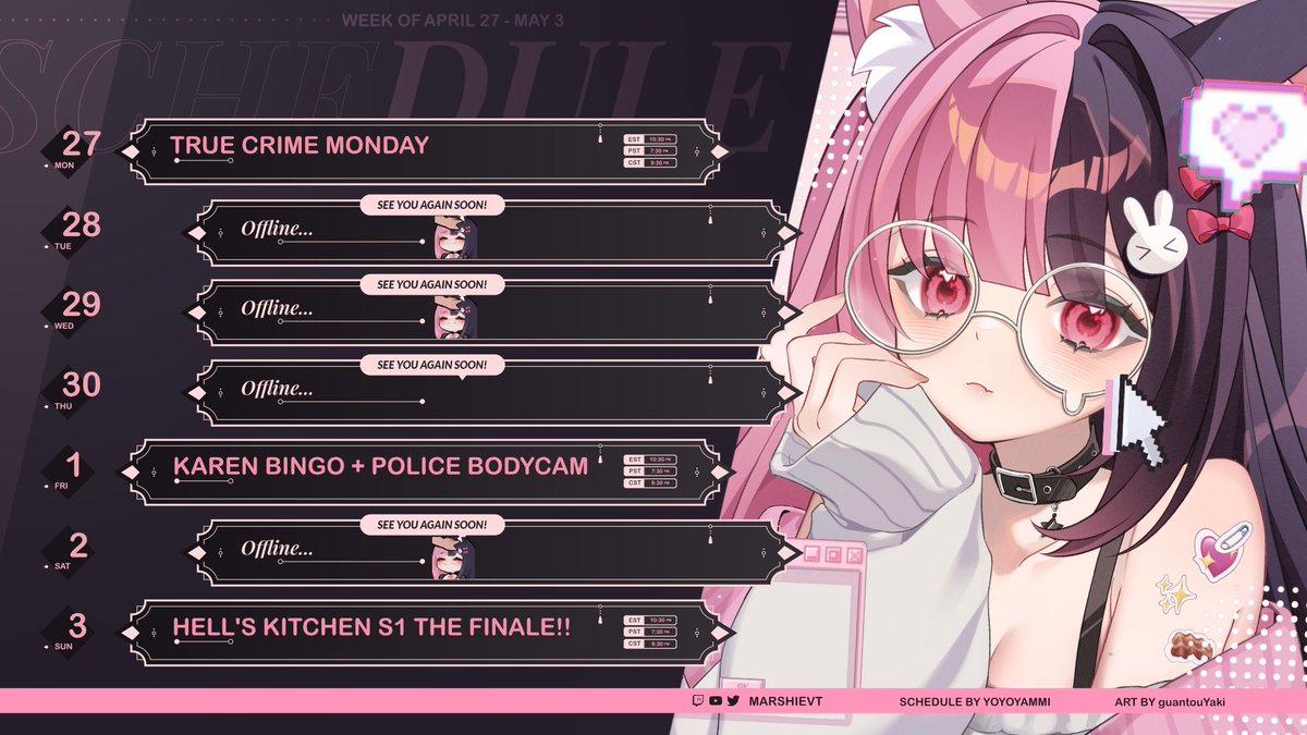 Marshie🩷🖤 tweet media